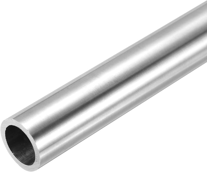 uxcell 304 Stainless Steel Tube, 19mm ID 25mm OD 305mm Length Round Seamless Straight Steel Metal Capillary Pipe Tubing for Industry DIY Projects - Image 1